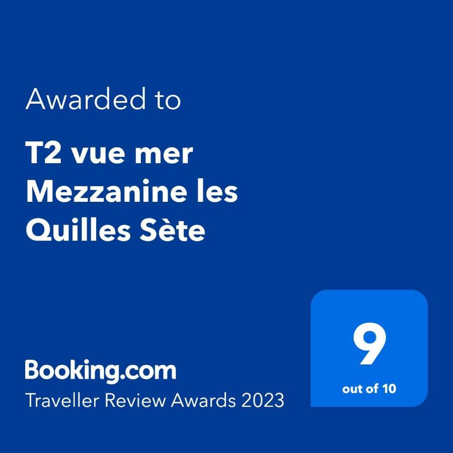 T2 Vue Mer Mezzanine Les Quilles Sète Exterior foto